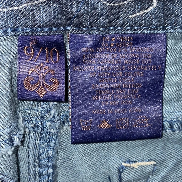 Dereon Y2K denim skinny jeans  Size 9/10 - Picture 9 of 16